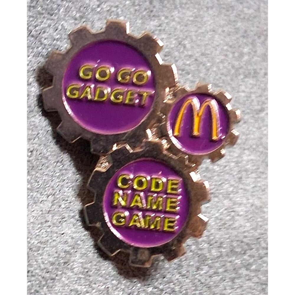 Vintage McDonald's Go Go Gadget Game Pin Disney